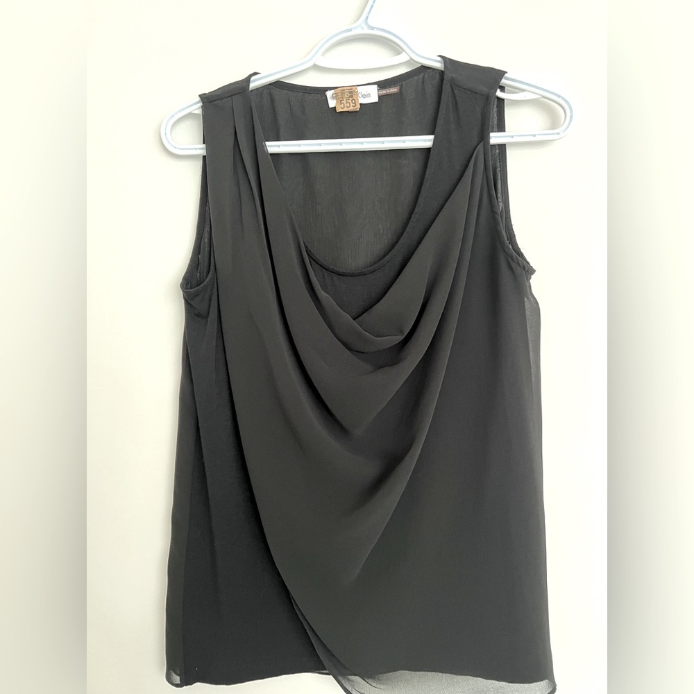Calvin Klein sleeveless blouse in size XS
